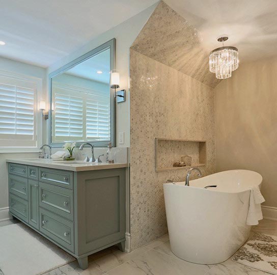 Luxury Bathroom Renovations spa-inspired