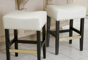 white barstools