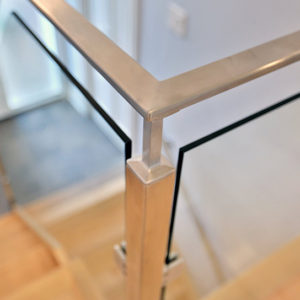 glass railing